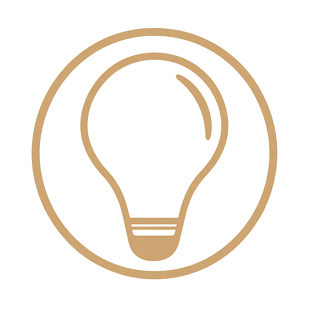 Rond logo zonder achtergrond